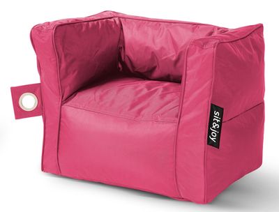 Kinder zitzak stoel 'Primo' Pink - Roze - Weerbestendig - Sit&Joy