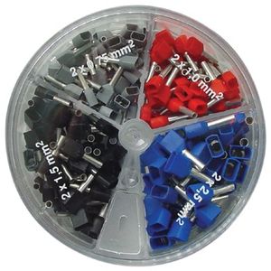 Handig rond assortiment met Geïsoleerde Twinadereindhulzen