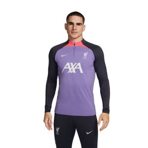 Nike Liverpool Strike Trainingstrui 1/4-Zip 2023-2024 Paars Wit