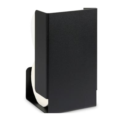 LIROdesign WC-rolhouder Valencia zwart - per stuk LIROdesign WC-rolhouder Valencia zwart - per stuk