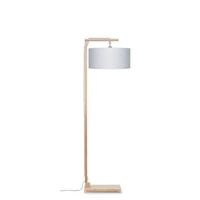 GOOD&MOJO Vloerlamp Himalaya - Bamboe|Lichtgrijs - Ø47cm