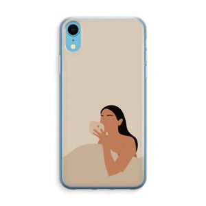 Fresh coffee: iPhone XR Transparant Hoesje