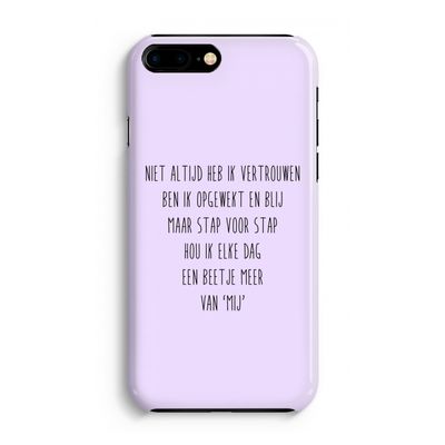 Zelfvertrouwen: iPhone 8 Plus Volledig Geprint Hoesje