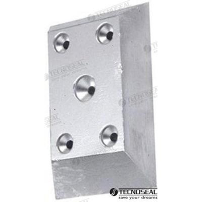 Ánodos para flaps TEN00215 - ANODO POSILLIPO ZINC 122X81X20MM