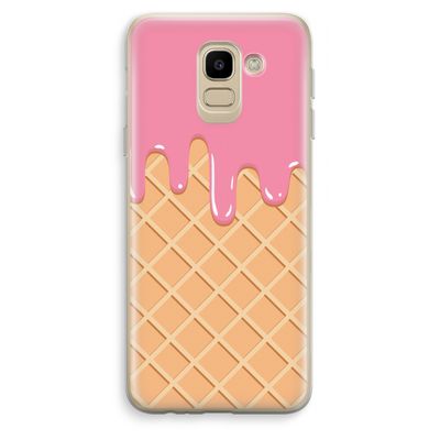 Ice cream: Samsung Galaxy J6 (2018) Transparant Hoesje