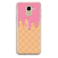Ice cream: Samsung Galaxy J6 (2018) Transparant Hoesje
