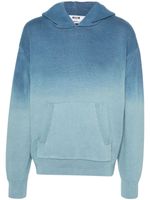 MSGM hoodie à effet dégradé - Bleu - thumbnail