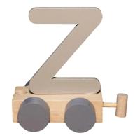 JeP kids houten treinletter Z-zand