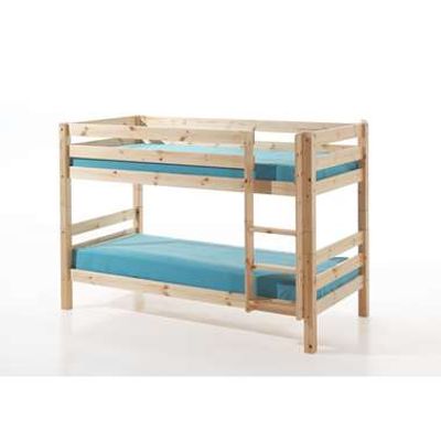 Vipack stapelbed Pino met onderbed - grenenhout - 140x103x208 cm - Leen Bakker