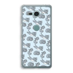 Poezen: Sony Xperia XZ2 Compact Transparant Hoesje