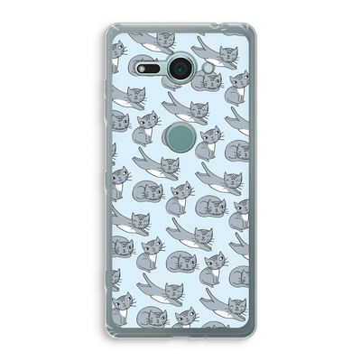 Poezen: Sony Xperia XZ2 Compact Transparant Hoesje