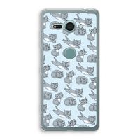 Poezen: Sony Xperia XZ2 Compact Transparant Hoesje