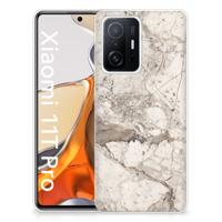 Xiaomi 11T | 11T Pro | TPU | Siliconen hoesje | Marmer Beige Xiaomi 11T | 11T Pro | TPU | Siliconen hoesje | Marmer Beige