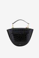 Wandler crossbody Hortensia Mini 000025-3251 black croco
