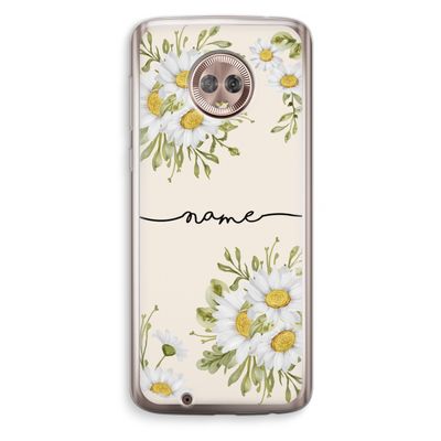 Daisies: Motorola Moto G6 Transparant Hoesje