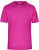 James & Nicholson JN358 Men´s Active-T - Pink - 3XL