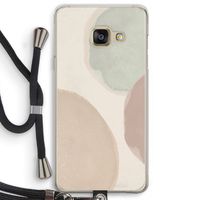 Geo #8: Samsung Galaxy A3 (2016) Transparant Hoesje met koord
