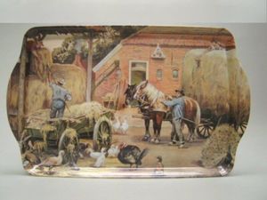 Dienblad De Laatste Hooivracht / Ot en Sien