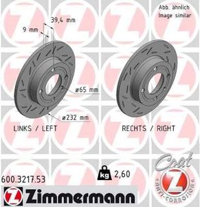 Remschijf BLACK Z 600321753