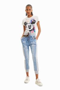 Denim joggingbroek Mickey Mouse - BLUE - XS