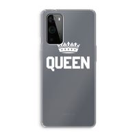 Queen zwart: OnePlus 9 Pro Transparant Hoesje