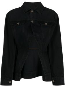 Jacquemus veste La Veste de Nîmes Caraco en jean - Noir