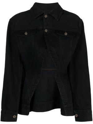 Jacquemus veste La Veste de Nîmes Caraco en jean - Noir
