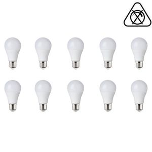 LED Lamp 10 Pack - E27 Fitting - 5W - Warm Wit 3000K