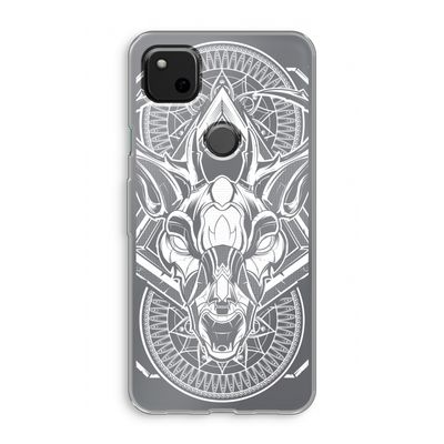 Oh Deer: Google Pixel 4a Transparant Hoesje