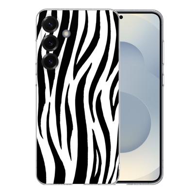 TPU Hoesje Samsung Galaxy S25 Plus - Zebra Backcover