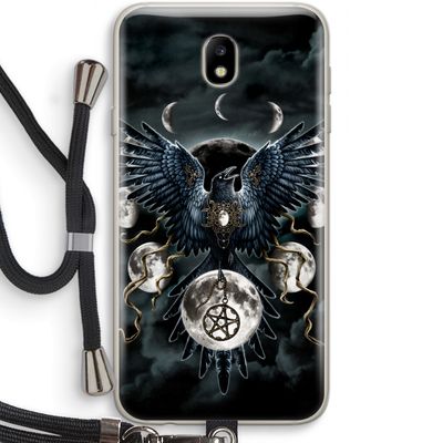 Sinister Wings: Samsung Galaxy J7 (2017) Transparant Hoesje met koord