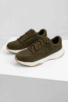 Under Armour Edge Suede Sneakers Heren Donkegroen - Maat 44.5 - Kleur: Donkergroen | Soccerfanshop