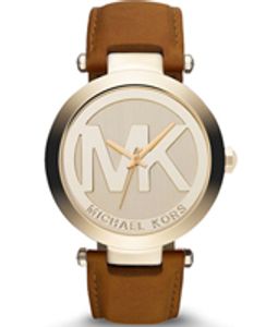 Horlogeband Michael Kors MK2398 Leder Bruin 21mm