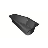 Xenz Lagoon Hoekbad - 160x75x48 - afvoer Midden - Links - Compact - acryl - ebony 6980-29