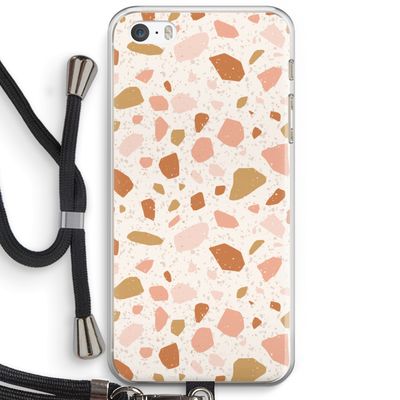 Terrazzo N°18: iPhone 5 / 5S / SE Transparant Hoesje met koord
