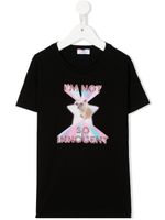 Chiara Ferragni Kids t-shirt à slogan pailleté - Noir - thumbnail