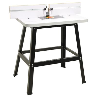 VidaXL Freestafel 81x61x88 cm staal en mdf