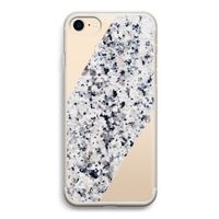 Gespikkelde marmer: iPhone 7 Transparant Hoesje