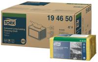 Reinigingsdoek tork w8 premium 1laags geel