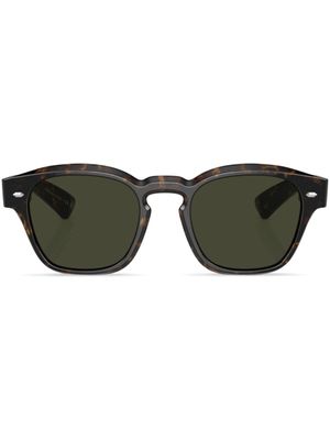 Oliver Peoples lunettes de soleil Maysen à monture carrée - Vert