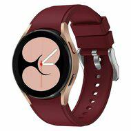 Samsung Galaxy watch 7 - 40mm & 44mm - Siliconen sportband - Bordeaux