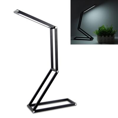 LED bureaulamp 3W opvouwbare aanpassing USB Charging Eye Protection tafellamp (zwart)