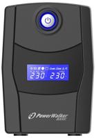 PowerWalker VI 1000 STL Line-interactive 1 kVA 600 W 2 AC-uitgang(en)