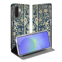 Samsung Galaxy A17 | Wallet Case | Beige Flowers