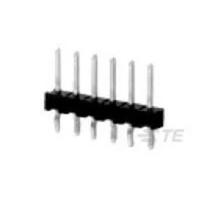TE Connectivity 104344-6 Male header, inbouw (standaard) Inhoud: 1 stuk(s) Bulk