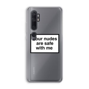 Safe with me: Xiaomi Mi Note 10 Transparant Hoesje