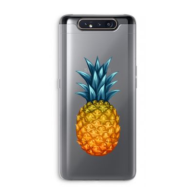 Grote ananas: Samsung Galaxy A80 Transparant Hoesje