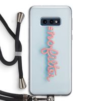 #nofilter: Samsung Galaxy S10e Transparant Hoesje met koord