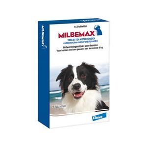 Milbemax - grote hond - 8 tabletten