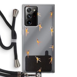 Dans #2: Samsung Galaxy Note 20 Ultra / Note 20 Ultra 5G Transparant Hoesje met koord